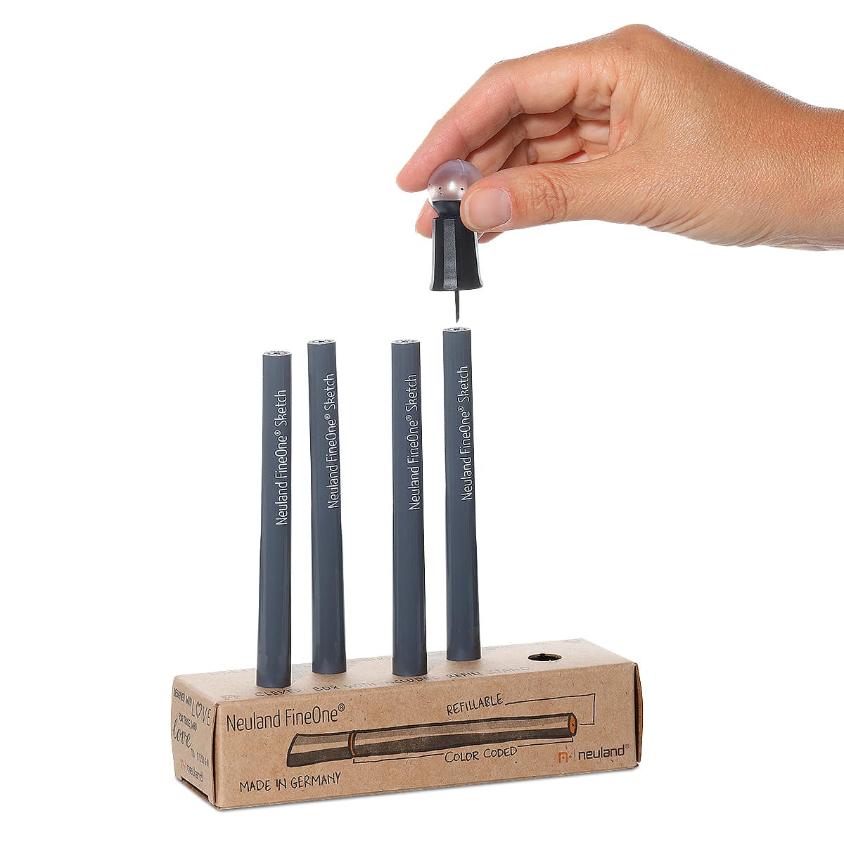 Neuland FineOne® Sketch, verwischfest –  0,1; 0,3; 0,5 und 0,7 mm - Image 5