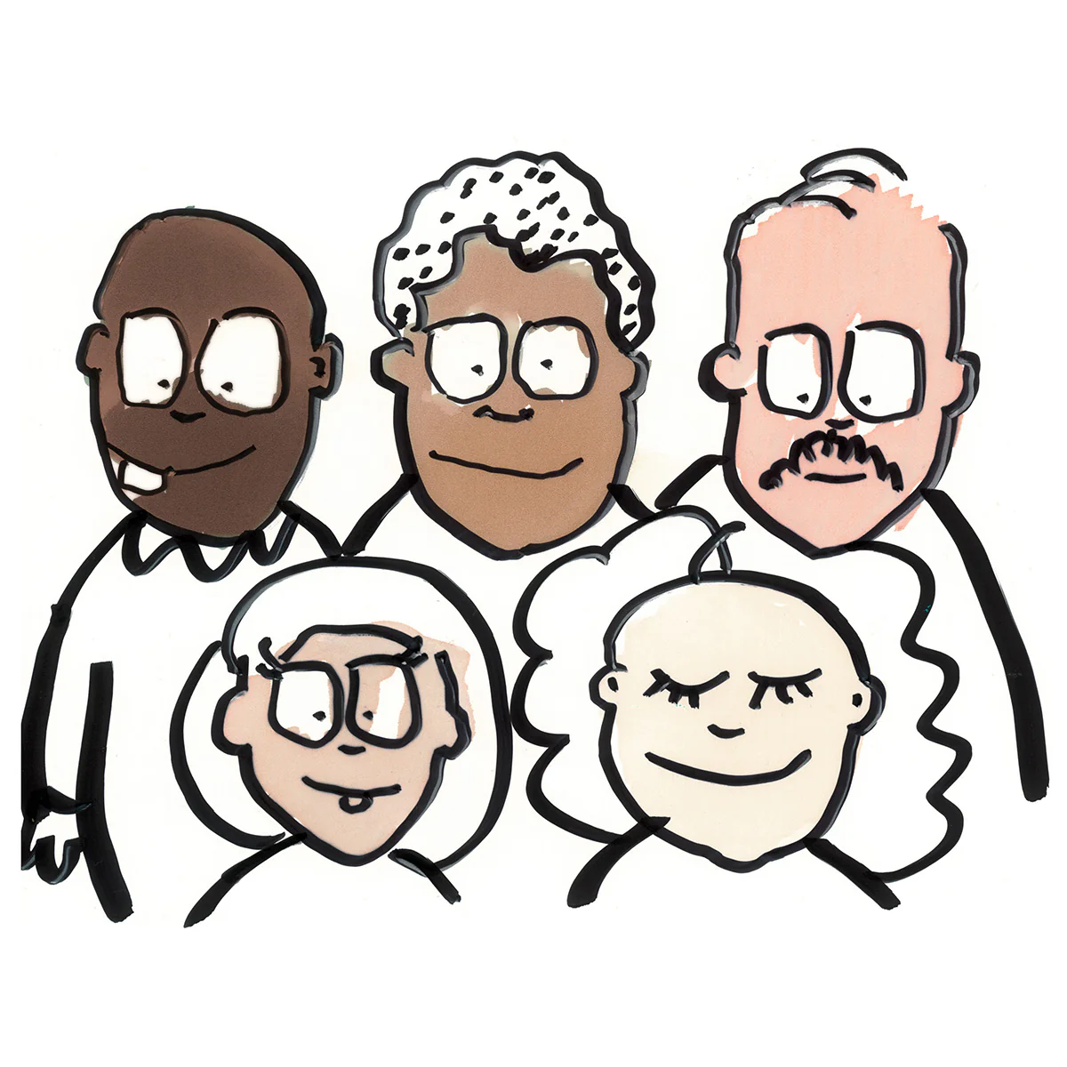 Neuland No.One®, Keilspitze 2-6 mm, 5er Farbsets - Image 6