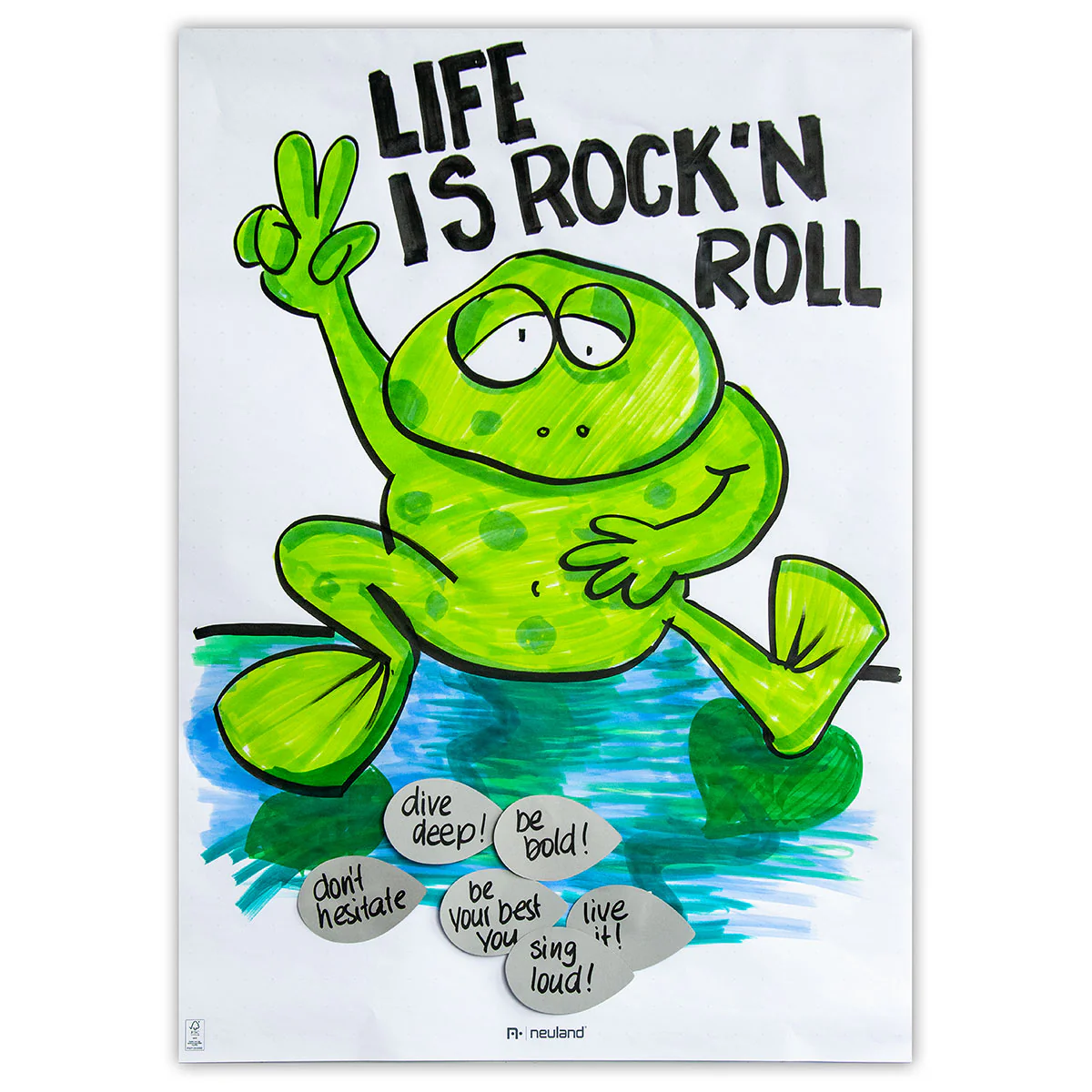 Neuland TwinOne®, Keil- und Pinselspitze, 5er Farbsets - Image 7